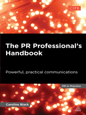 cover image of The PR Professional's Handbook